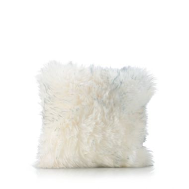 Longwool Single Sided Cushion Cover - Grey Mist