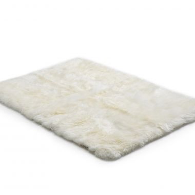 Longwool Rectangle Rug - Ivory