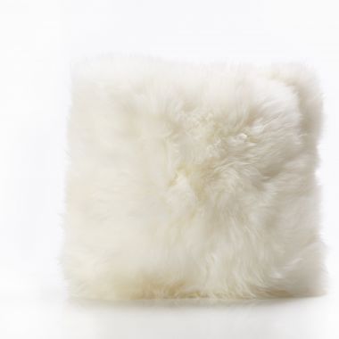 Longwool Double Sided Cushion Cover - Ivory