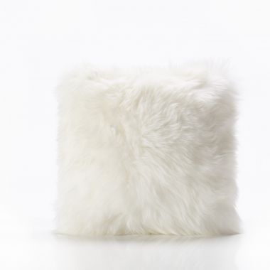 Longwool Single Sided Cushion Cover - Ivory