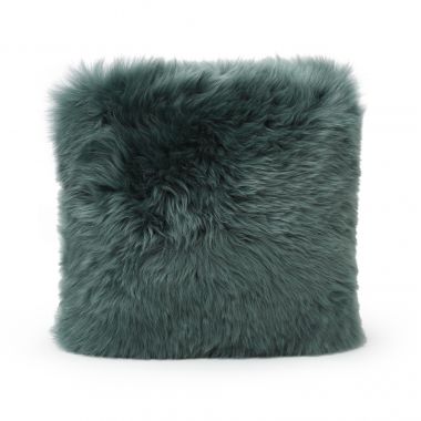 Longwool Single Sided Cushion Cover - Jungle Green