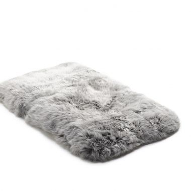 Long Wool Pet Mat - Medium Grey