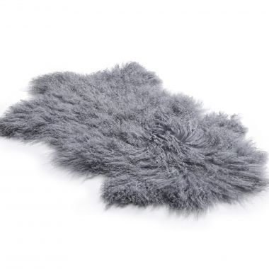 Tibetan Lambskin Rug - Steel B Grade