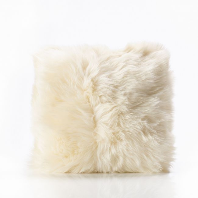 Image of Longwool Double Sided Cushion Cover - Ivory