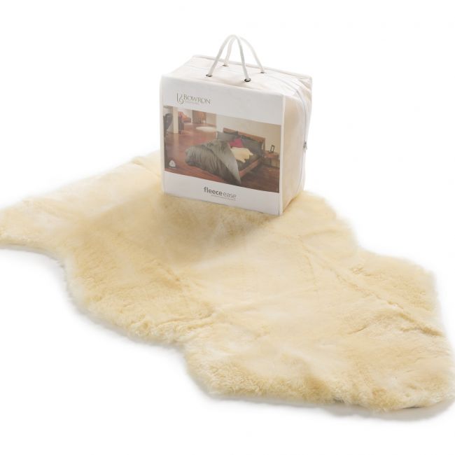 Image of Natural Lambskin Bed Pad - Fleeceease 110cm