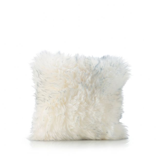 Image of Longwool Single Sided Cushion Cover - Grey Mist