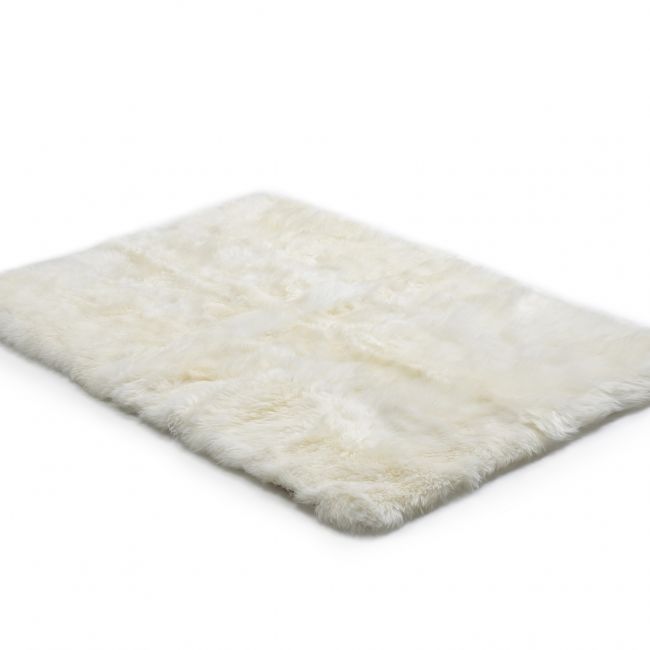 Image of Longwool Rectangle Rug - Ivory