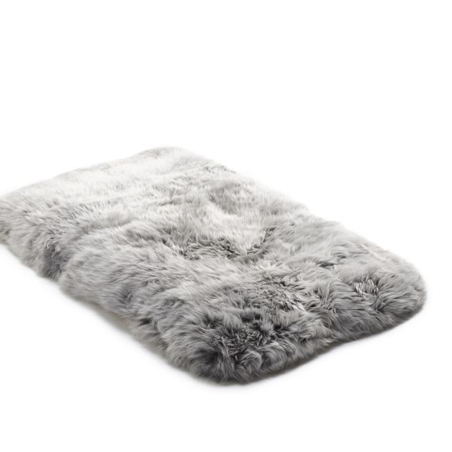 Image of Long Wool Pet Mat - Small Grey