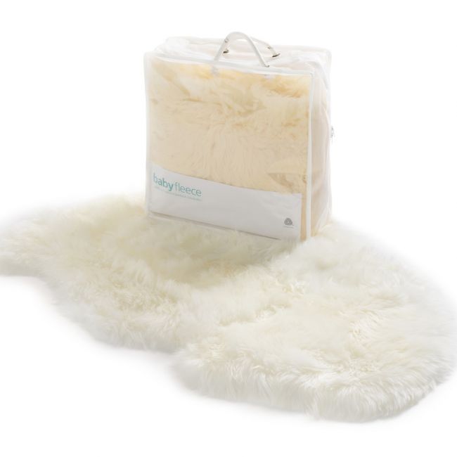 Image of Longwool Baby Fleece - Ivory