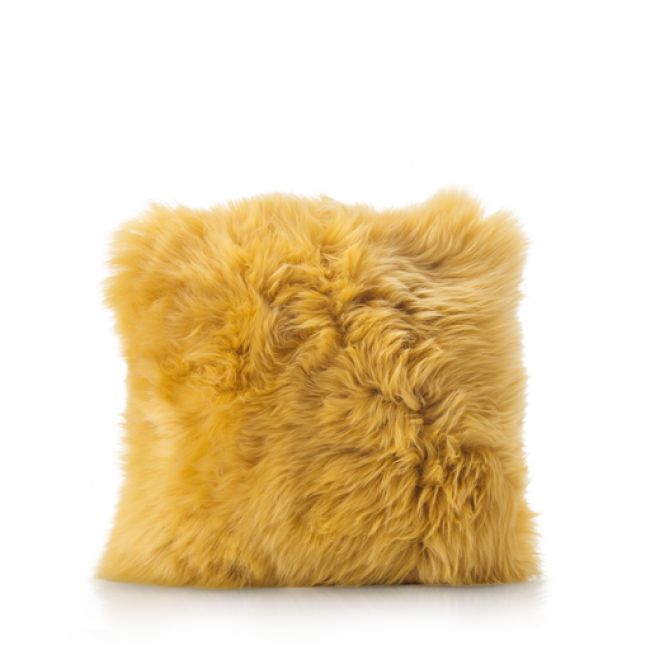 Image of Longwool Single Sided Cushion Cover - Squash