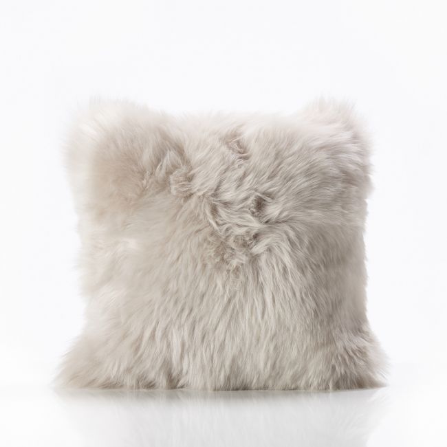 Image of Longwool Single Sided Cushion Cover - Stone